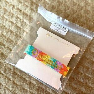 Kendra Scott braided bracelet!